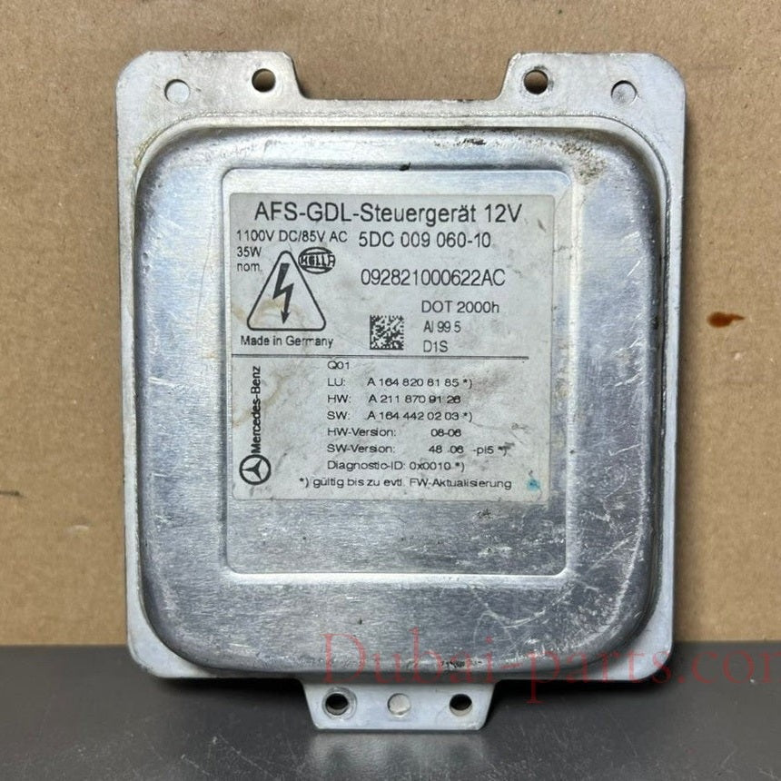 Mercedes W164 ML GL Xenon Light Headlight Control Module Unit A164 8208185 OEM