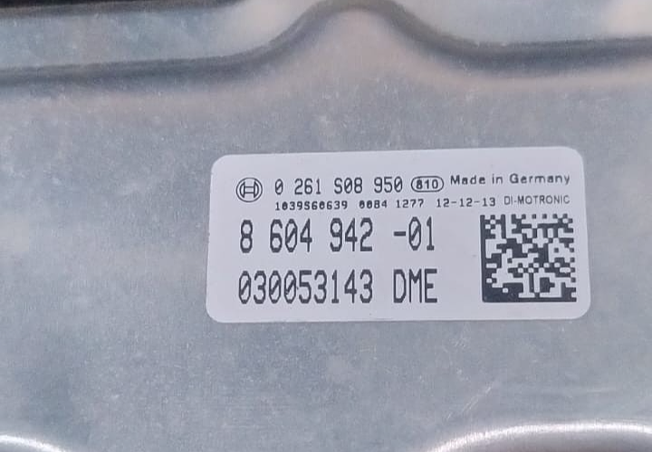 BMW OEM F02 N63 ECU SET 8604942 0281030533 DME CAS MODULE COMPLETE - 8604942