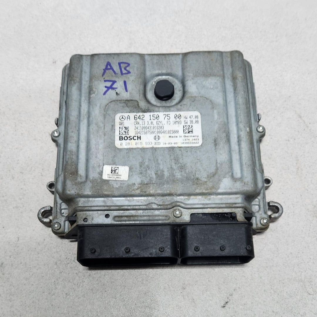 Mercedes-Benz ML320 Engine Control Module A6421507500 2007-2012 W164 350 CDI