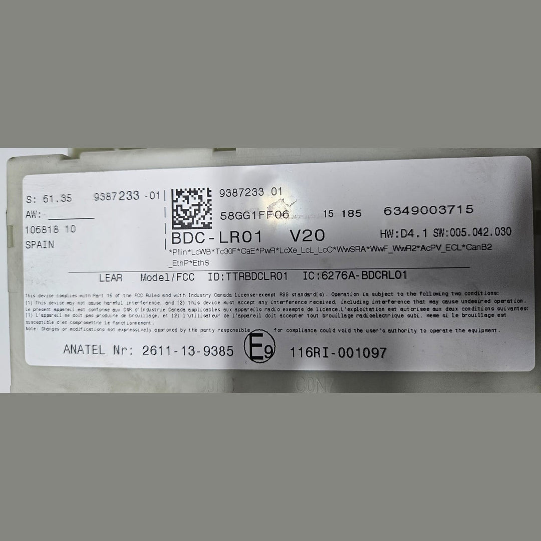 8639582-2014 BMW X5 F15 N55 RHD Engine Control Unit DME Set OEM