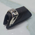 Load image into Gallery viewer, Genuine BMW F40 G20 G30 Leather Key Case With Stainless Steel Clip 82292408819
