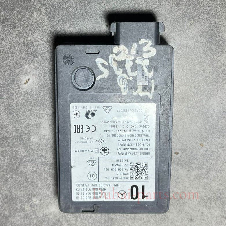 14–20 Mercedes W222 Blind Spot Radar Distance Sensor Module A000 90555510 OEM