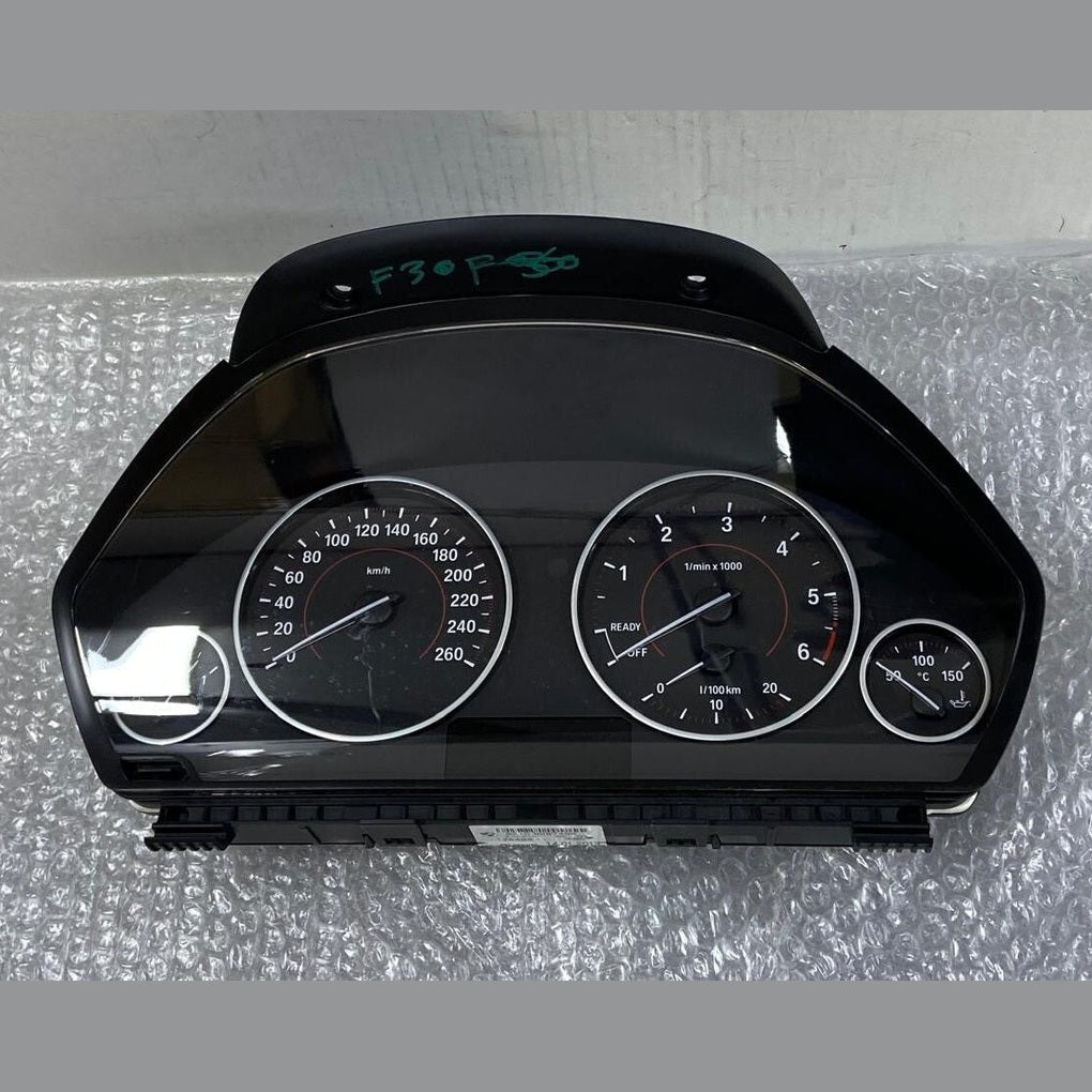OEM BMW 3 F30, F80 Instrument Cluster Speedometer 9287494 Johnson Controls