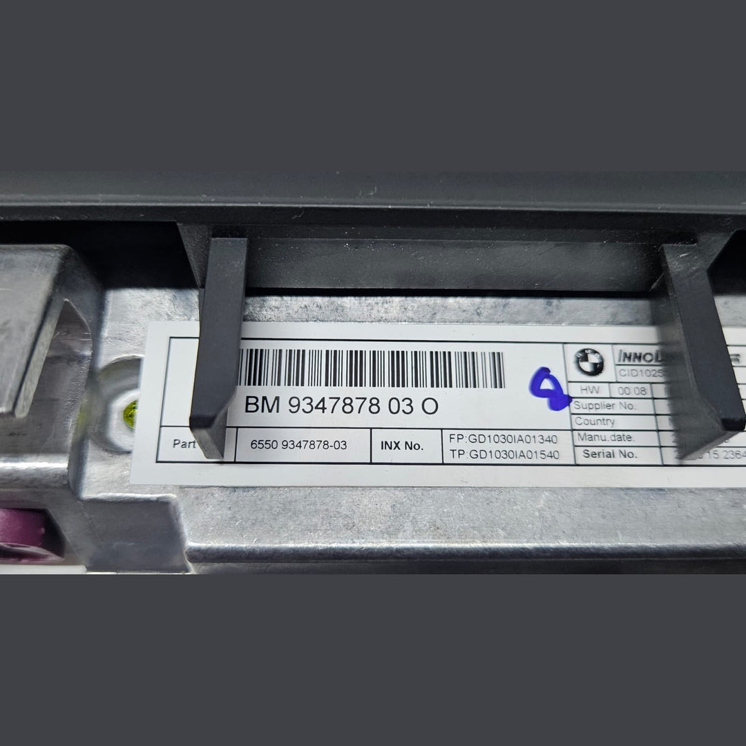 2014-2018 BMW X5 F15 Front Center Dash Navigation Display Screen 9347878 OEM