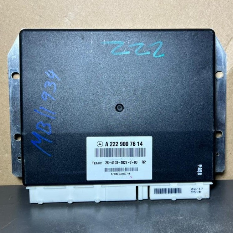 MERCEDES W222 S-Class AIR SUSPENSION CONTROL UNIT MODULE A222 9007614 OEM