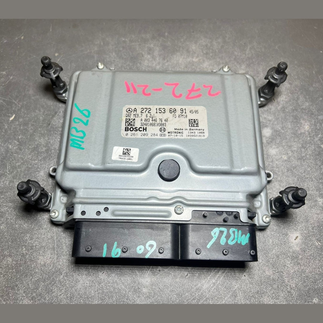 04-09 Mercedes W211 E-Class Engine Control Module Unit ECM ECU A272 1536091 OEM
