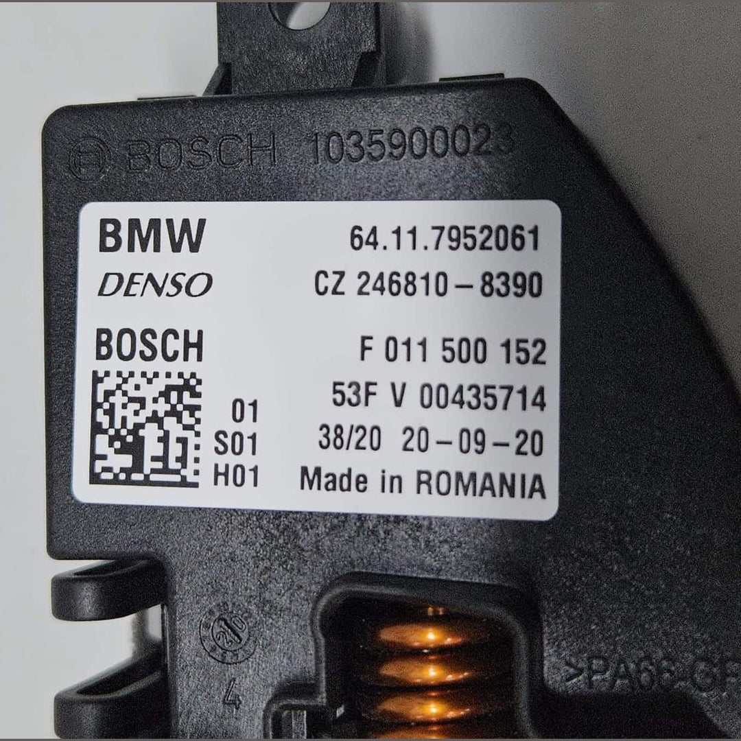 2015-2023 BMW F45, F46, F48 Heater Blower Motor Resistor 7952061 OEM