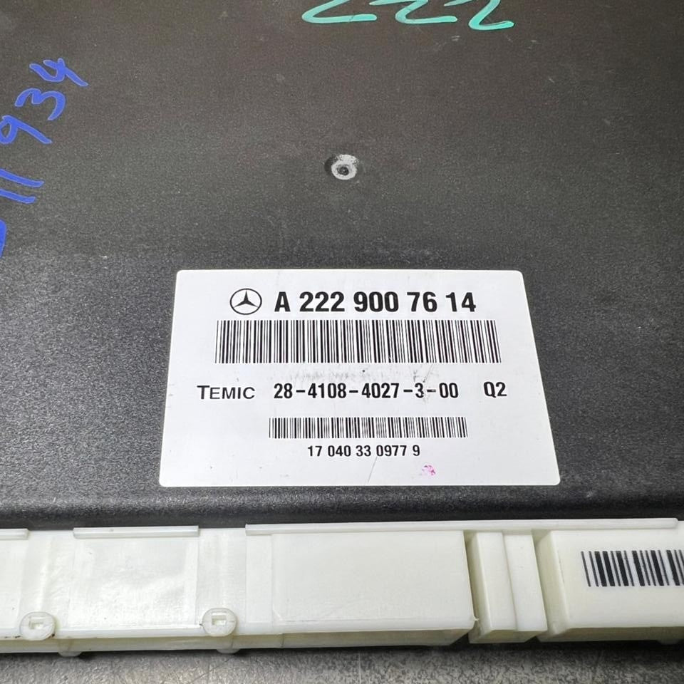 MERCEDES W222 S-Class AIR SUSPENSION CONTROL UNIT MODULE A222 9007614 OEM
