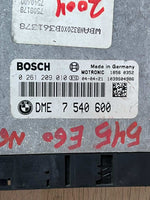 Bild in die Galerieansicht laden, 2004 5' E60 BMW 545i Engine Control Module 7540600 N62B44A ECU 