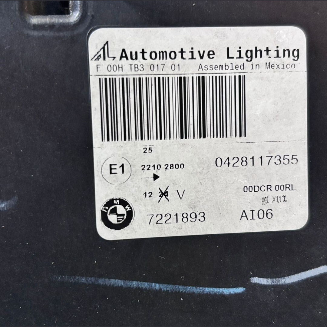 Bmw X5 E70 2010-2012 LCI  RHD Headlight XENON LEFT SIDE Headlamp 7221893