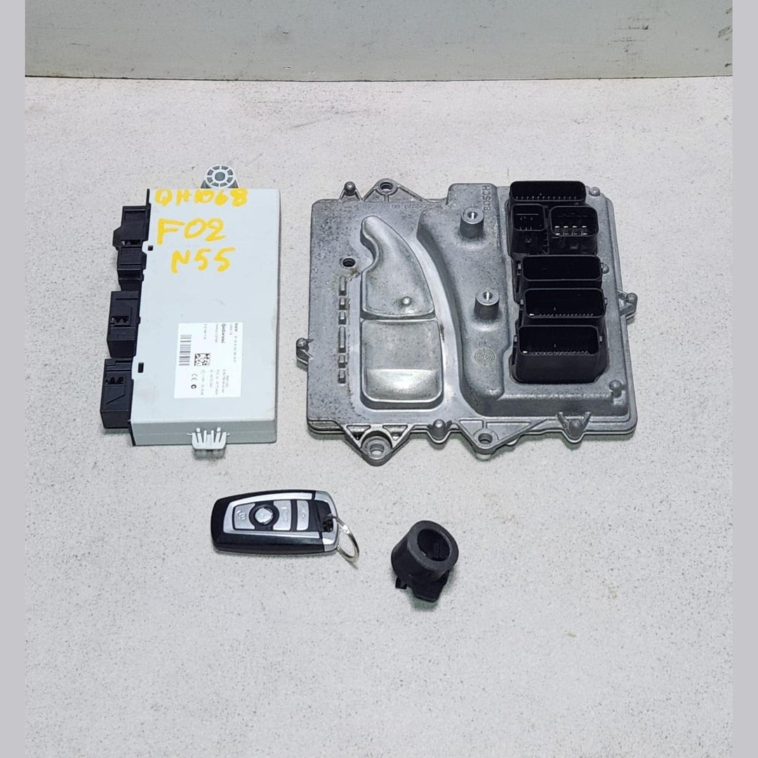 7644134 BMW F02 740LI N55 Engine Control Module ECU SET 2012-2015