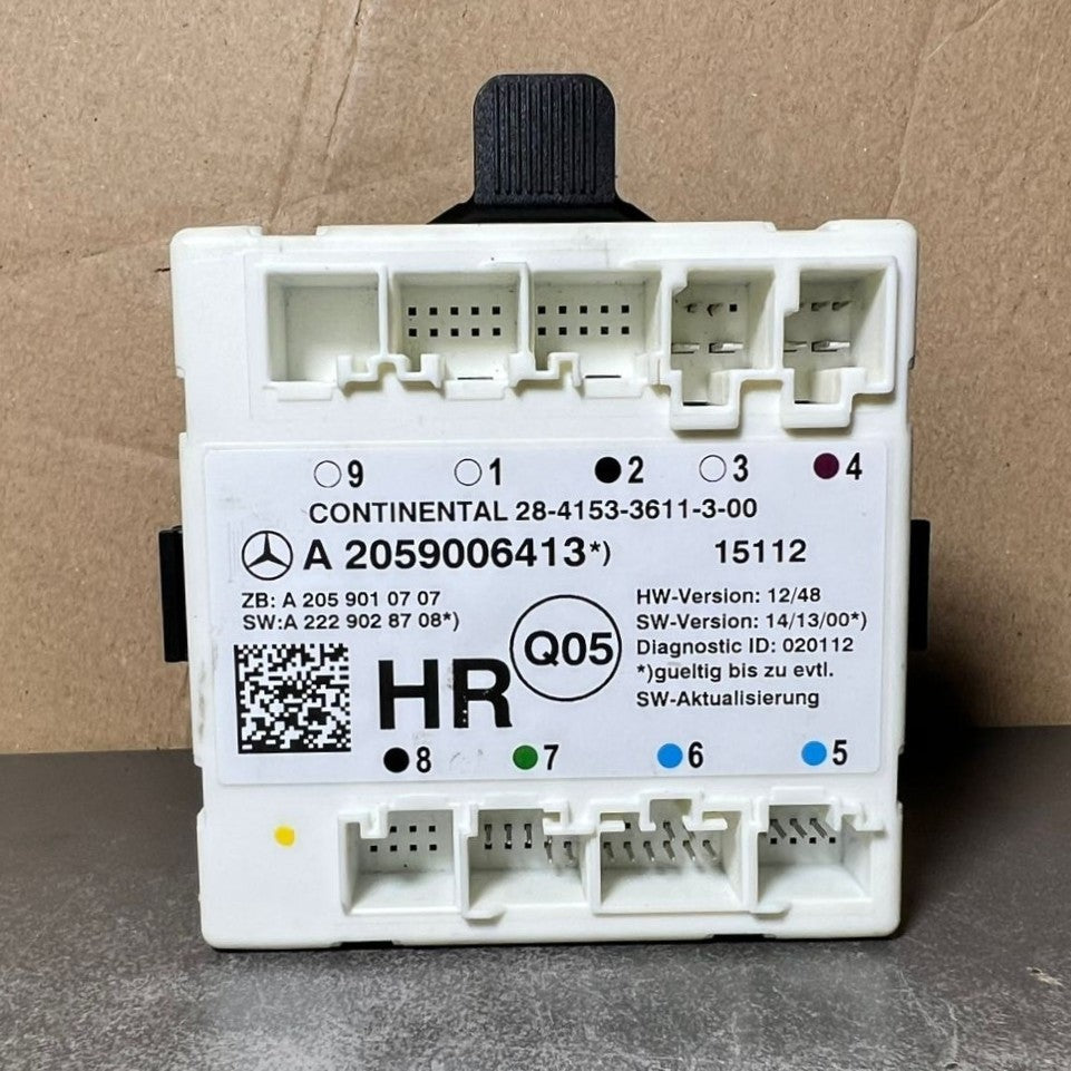 Mercedes-Benz W205 C-Class Rear Right Side Door Control Module A205 9006413 OEM
