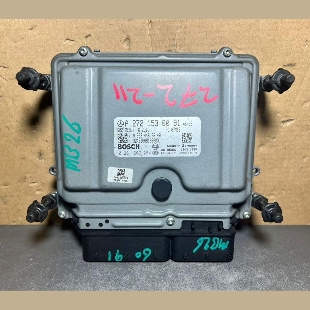 04-09 Mercedes W211 E-Class Engine Control Module Unit ECM ECU A272 1536091 OEM