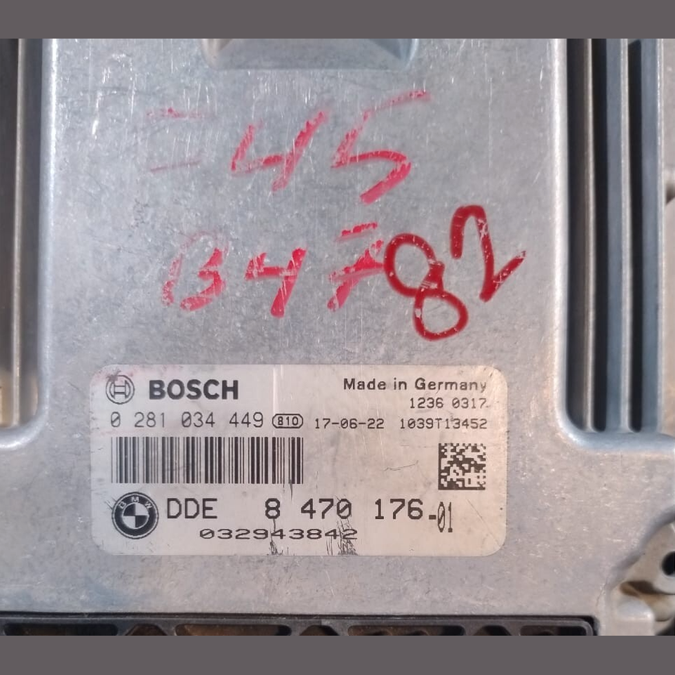 BMW 218d F45 2016 B47 ENGINE CONTROL UNIT ECU MODULE DDE 8470176