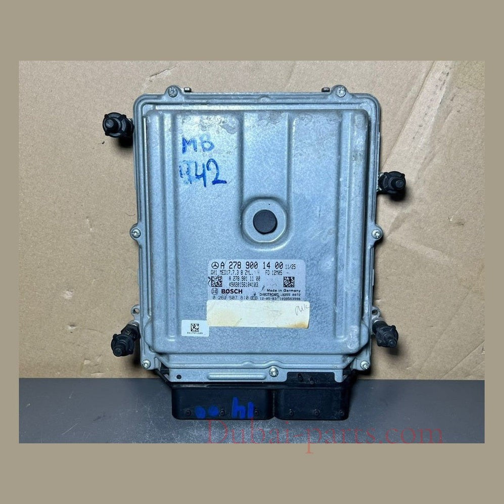 12-18 Mercedes W166 GL450 Engine Control Module Unit ECM ECU A278 9001400 OEM