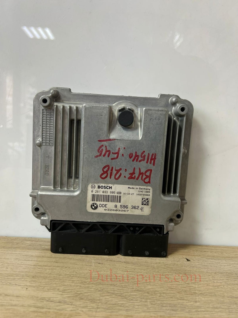 2017 BMW X1 B47 218 F45 Engine Control Unit 8596362 320d F30 420d F32 F36 DIESEL