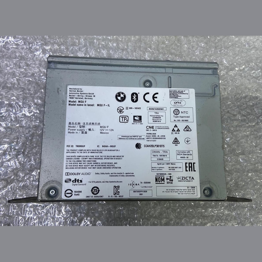 OEM BMW 3 G20 Radio Navigation Multimedia Head Unit 5A374F8 MGUF Harman 5A374F8