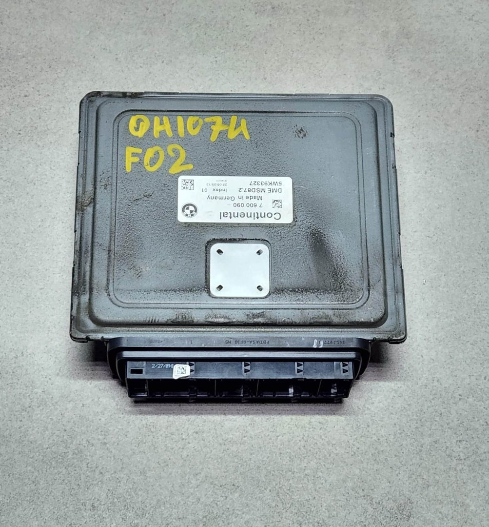  2011-2013 BMW 750Li 4.4 N63 Engine Control Unit 7600090 7 Series and 3 Series 