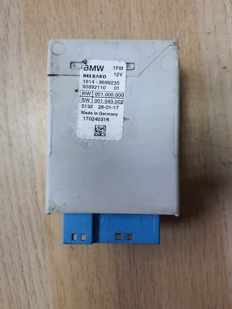 2018-2020 BMW 530e Fuel Pump Control Module 8699235 330e, and F30 3 Series 