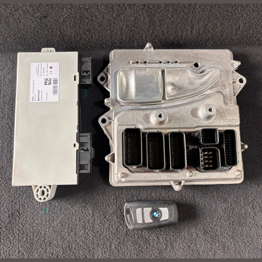 OEM BMW F10 F30 F20 N55 3.0 DME ENGINE CONTROL UNIT COMPUTER ECU SET 8606309