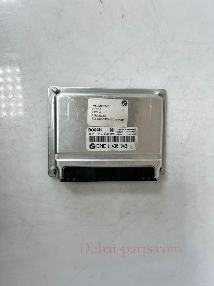 2002 BMW 540i M62 E38/E53/E39 ENGINE CONTROL ECU SET DME 1430943 