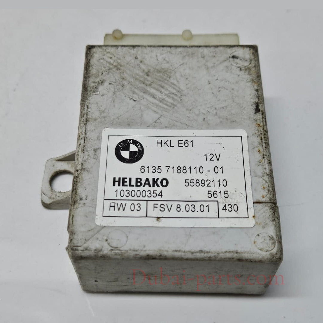 06-08 BMW 750i E65 E66 Kofferraumdeckel Heckklappe Steuergerät 7188110 BMW...