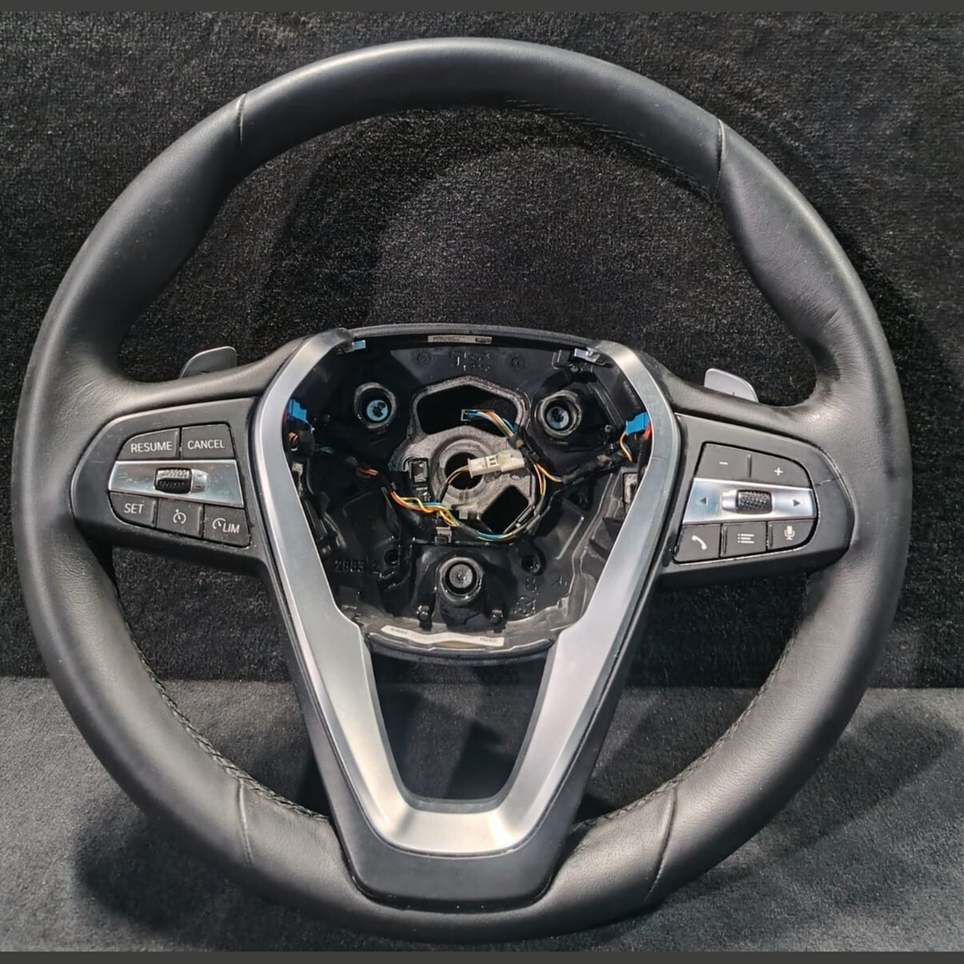 BMW 3 G20 G21 2020 LEATHER STEERING WHEEL CJ04367  - 7939611