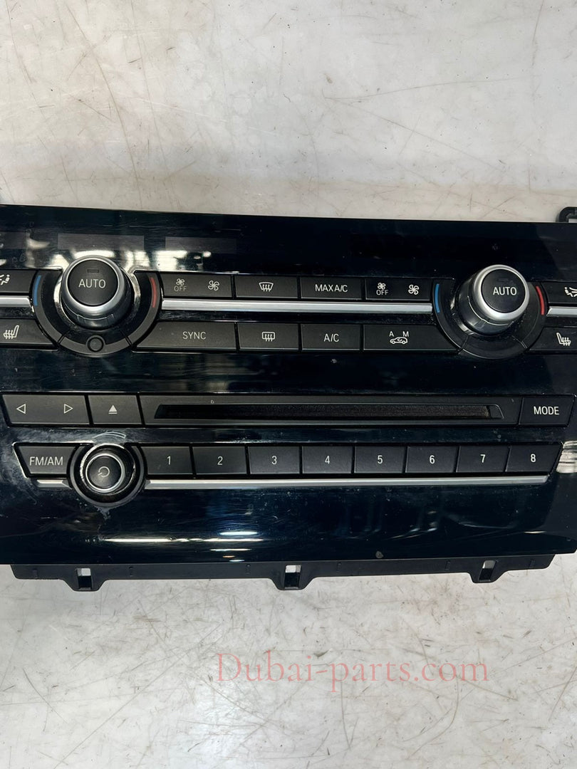 2014-2018 BMW X5 F15 Climate Control Panel 9365430 OEM