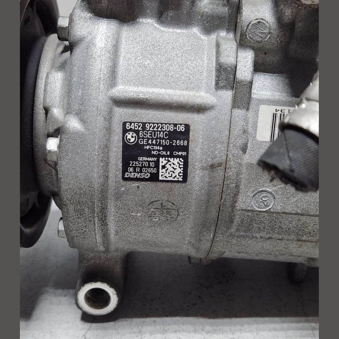 BMW Air Conditioning Compressor 9222308 1-Series F20 F21 3-Series F30 F31  