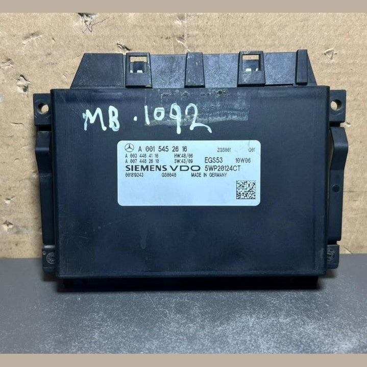 08-12 Mercedes W204 Gearbox Transmission Control Unit Module A001 5452616 OEM