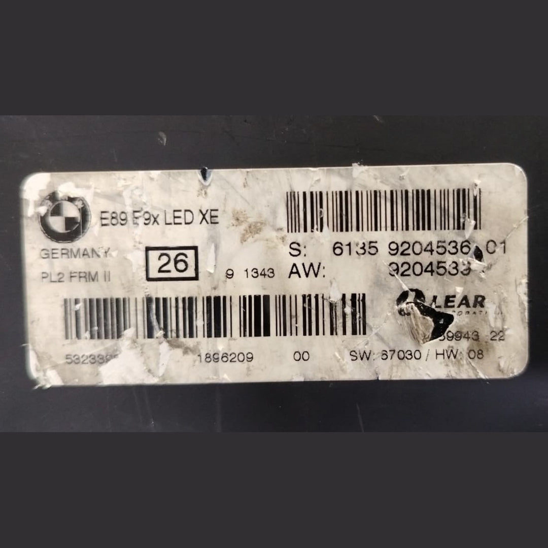 OEM BMW E87 E90 E92 E84 X1 Z4 E89 Footwell Module FRM II Footwell Module 9204536
