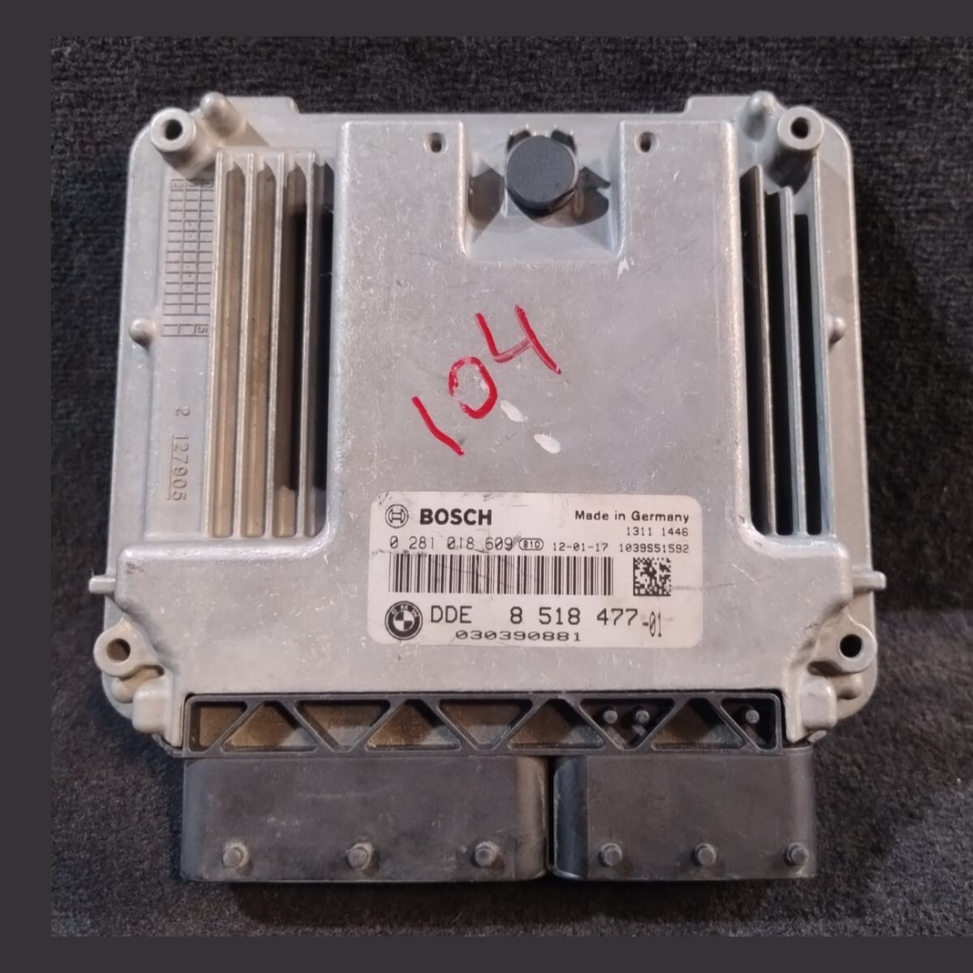 BMW F10 F11 F20 F25 F30 ECU ENGINE CONTROL  UNIT  N47N DIESEL DDE MODULE 8518477