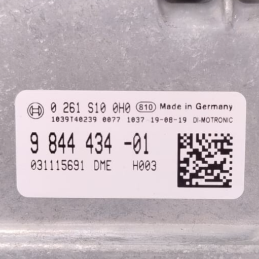 BMW 330I 530I G20 OEM B46 B48 ENGINE CONTROL UNIT ONLY 4ZYL ECU DME 9844434