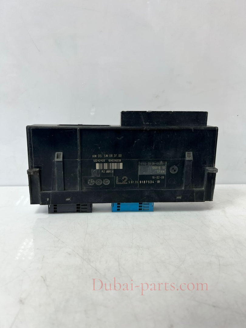2009 BMW 1 E81 118 D Comfort Control Unit 9187534 2.00 Diesel 105Kw 15045998 OEM