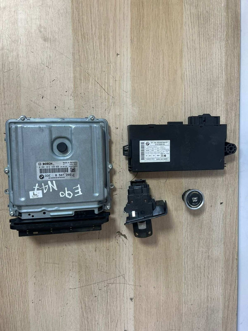 2014 BMW N47 E90 Engine Control Unit ECU SET DDE + CAS3 + 1KEY 8507202