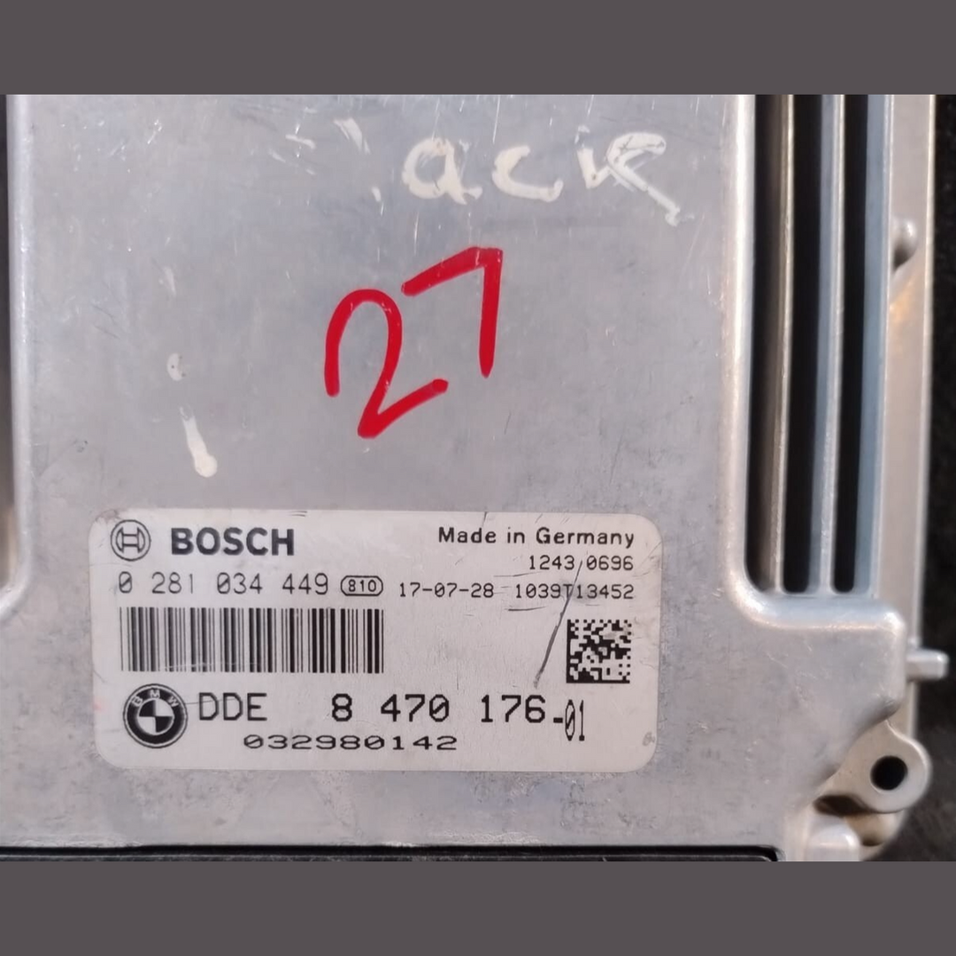 BMW 3 F30 F35 F31 ENGINE DIESEL CONTROL MODULE ECU ONLY OEM DDE 8470176