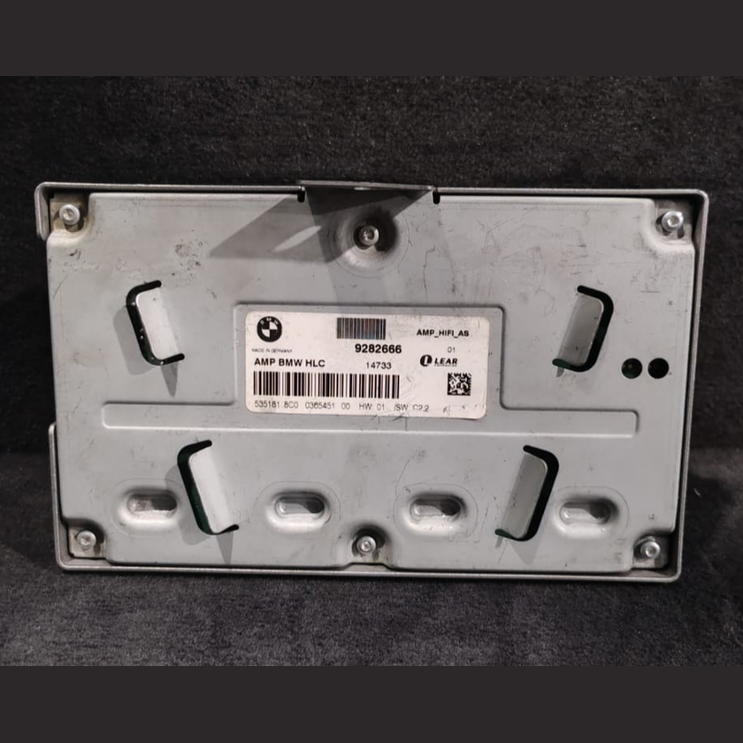 BMW 320i 328i 335i F30 AUDIO AMPLIFIER MODULE UNIT AMB -HIFI   OEM - 9282666