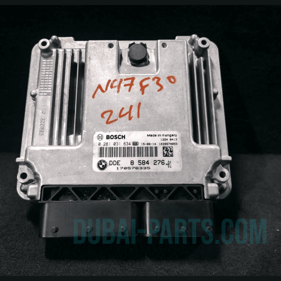 BMW AUTOMATIC F30 F31 320d N47N 163HP ENGINE CONTROL UNIT MODULE ONLY - 8584276
