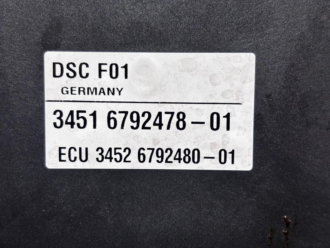 BMW 7 SERIES F01 F02 730D F10 N57 OEM ABS Pump Brake Control Unit 6792478 Bosch