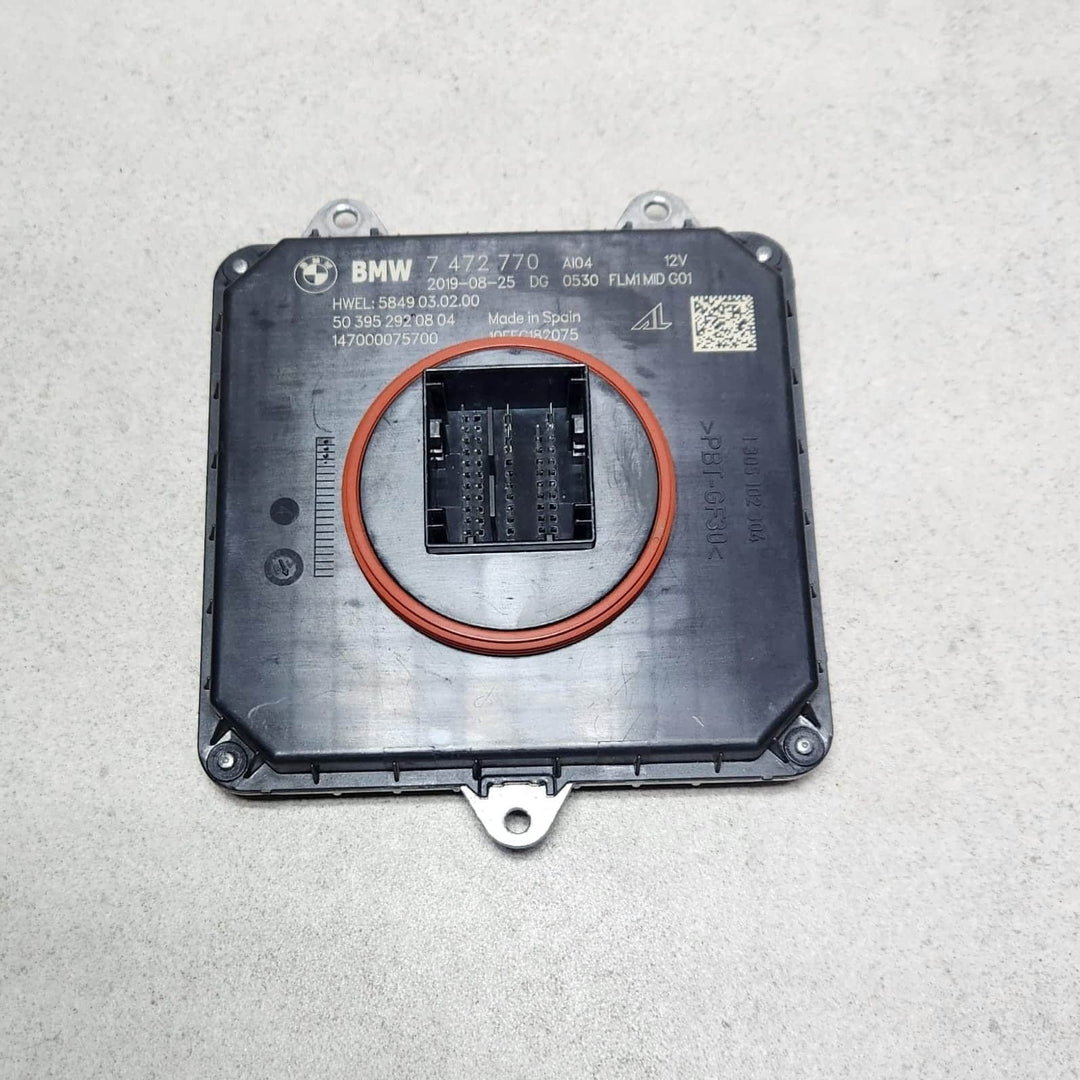 7472770 BMW X3 Led Headlight Ballast Control Module X3 and X4 2018-2021 