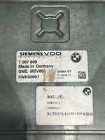 Bild in die Galerieansicht laden, BMW X3 E83 N52N Engine Control Module ECU ONLY MSV80 5WK90097 7567609 OEM