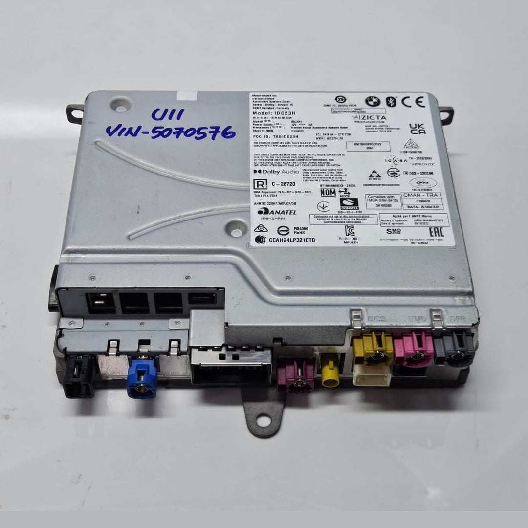 5B67397-2024 BMW X1 U11 S drive 18i Audio Head Unit Infotainment OEM