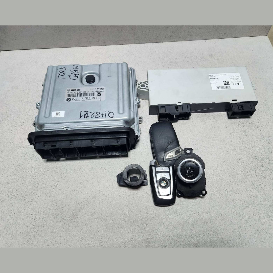 BMW Engine Control Unit 8516753 5 series F07 GT and 7 SER F01 F02 N57 DIESEL SET