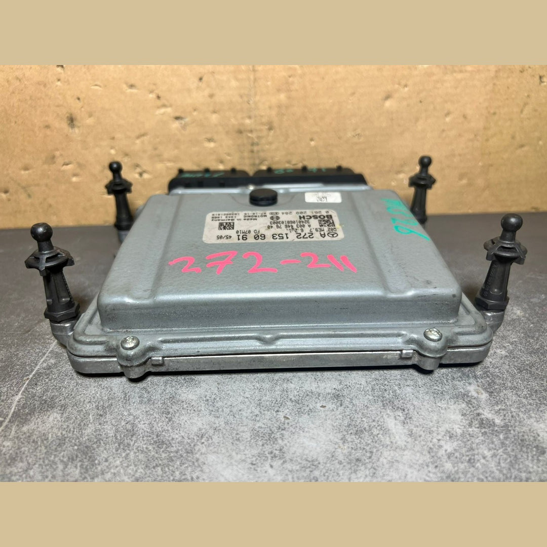 04-09 Mercedes W211 E-Class Engine Control Module Unit ECM ECU A272 1536091 OEM