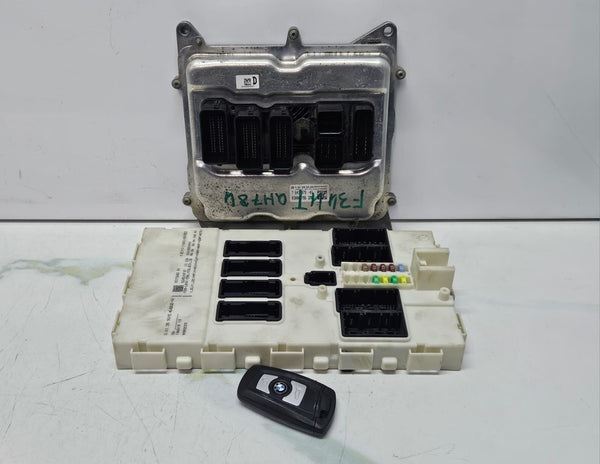 BMW F30 F31 F10 F11 F25 F34 N20 Engine Control Unit DME Set 7643979 OEM