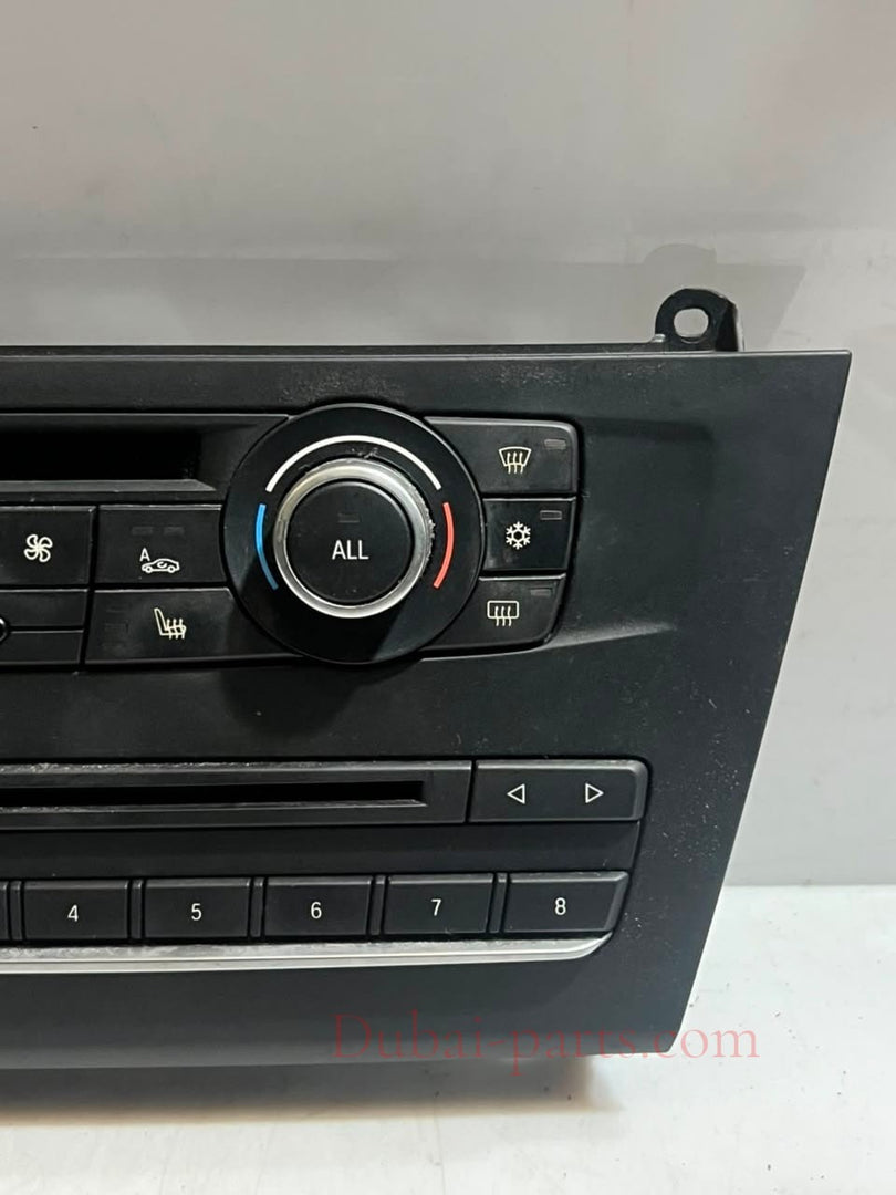 2011-2014 BMW X3 F25 A/C RADIO CD Climate Control Panel 9252738 OEM