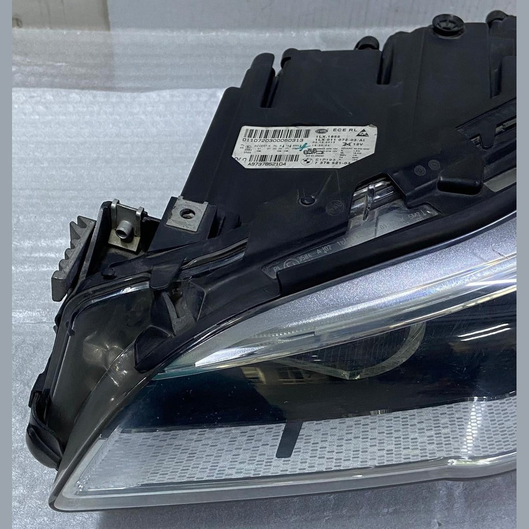 OEM BMW F10 F11 LEFT SIDE PASSENGER SIDE HEADLIGHT RHD ECE 7378521 NO MODULE