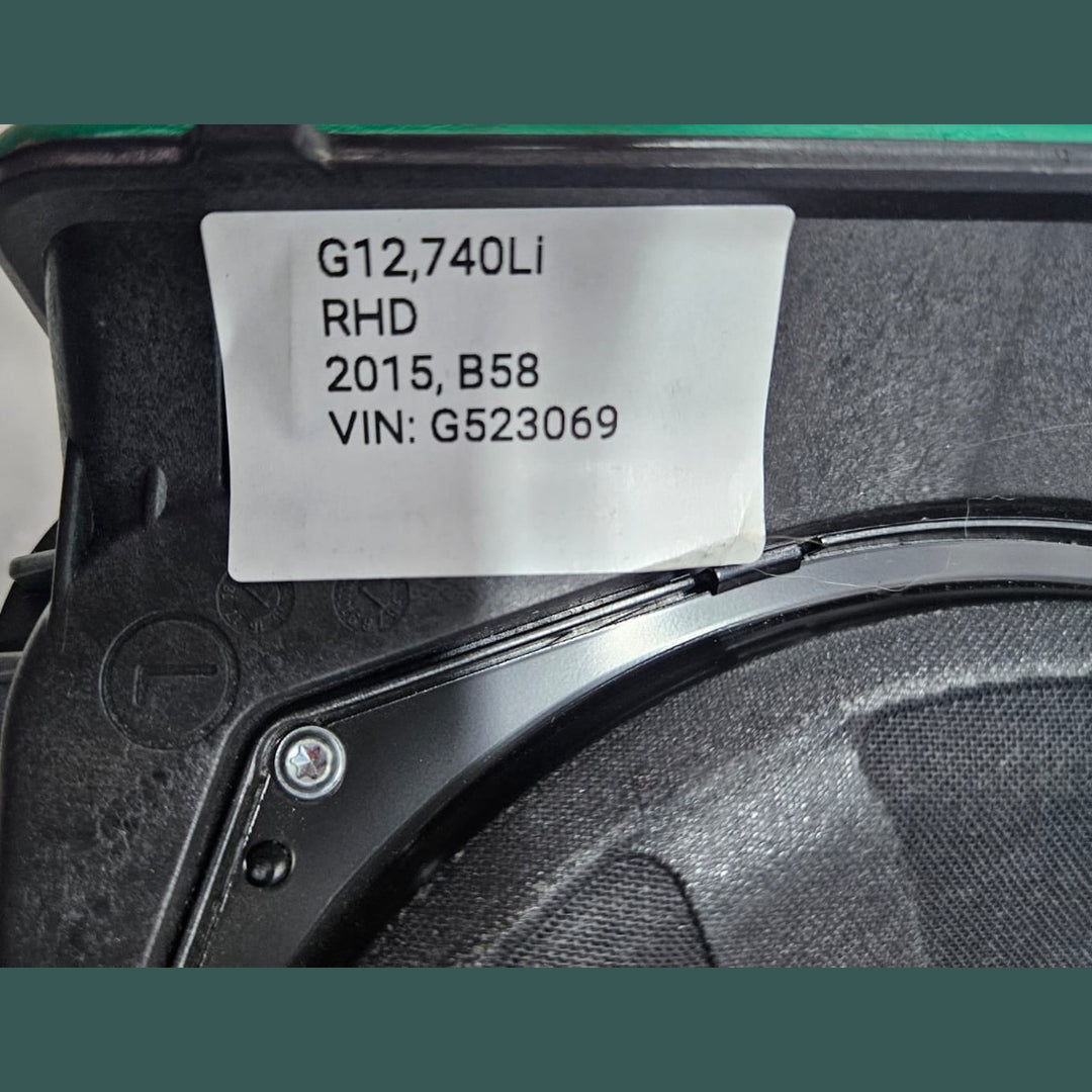 9353985-2016-2020 BMW 740i G11 G12 Subwoofer Speaker Left Side OEM