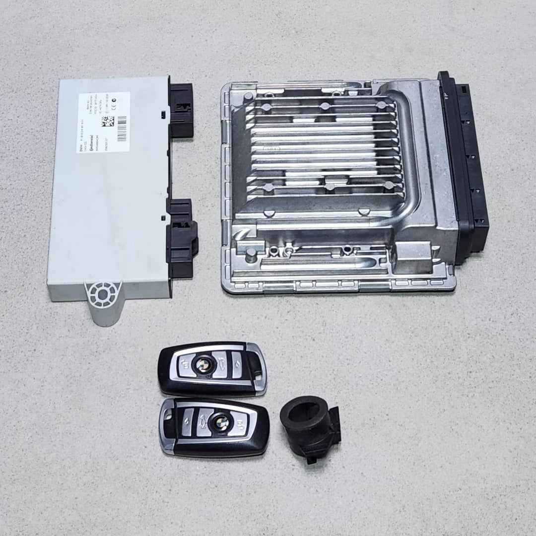 2011-2013 BMW F02 740Li N54 Engine Control Unit 7600090 7 SRE AUTOMATIC ECU SET