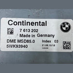 Load image into Gallery viewer, OEM BMW F02 N63 DME ENGINE CONTROL UNIT ECU ONLY MSD85.0 7613202 CONTINENTAL